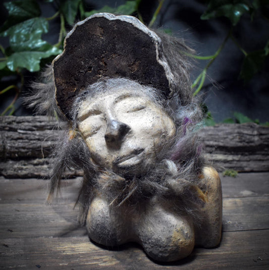 Göttin des Waldes – Archaische Büste der Verbindung - SKU215