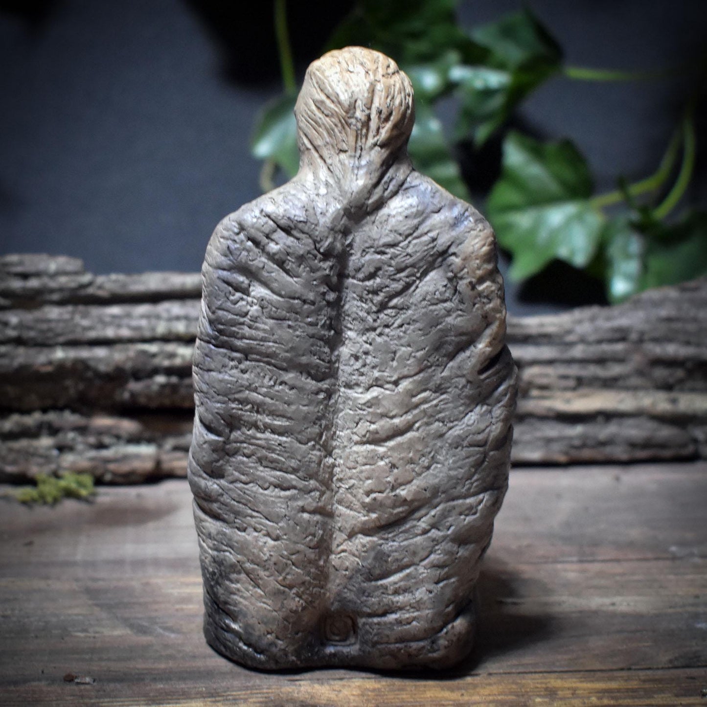 Schutzengel aus Ton – Hüter des Schlüssels - SKU224