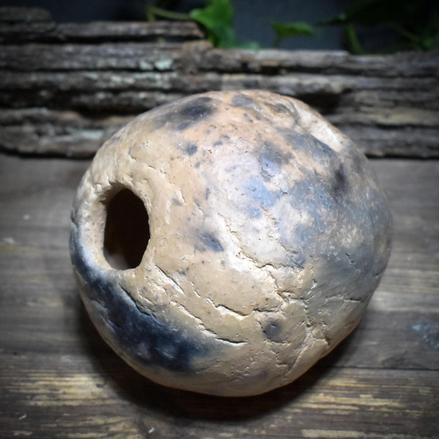 UMA ORA – der Puls der Urmutter | Archaisches Rhythmus-Klanginstrument aus Ton für Ritual, Meditation & Klangheilung - UOP001