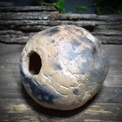 UMA ORA – der Puls der Urmutter | Archaisches Rhythmus-Klanginstrument aus Ton für Ritual, Meditation & Klangheilung - UOP001