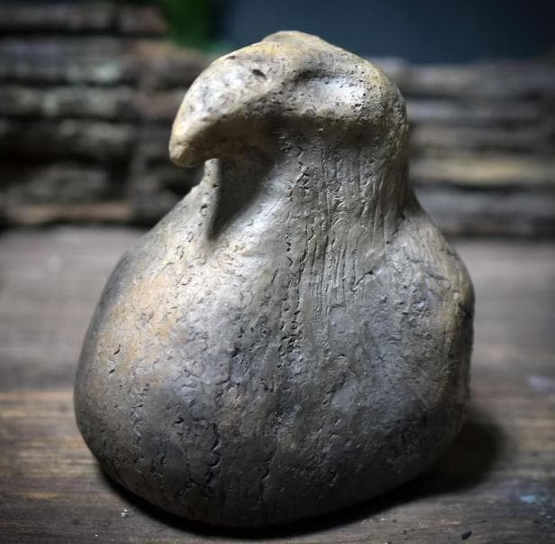 Wunschhüter aus Rauchbrand-Ton – archaische Ritualform zur stillen Bewahrung von Intentionen | wähle deinen persönlichen Begleiter - WHI001