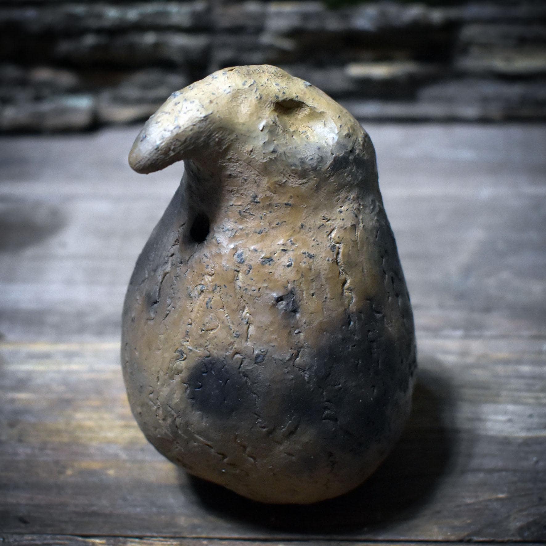 Archaische Handrasseln aus Ton – Wähle deine persönliche Ritualrassel - SRA083