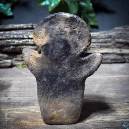 Seelen Idole – archaische Tonfiguren in 3 Größen (S–M–L) – Schutz • Trost • Vertrauen • Stärke – spirituelle Skulpturen SIS001