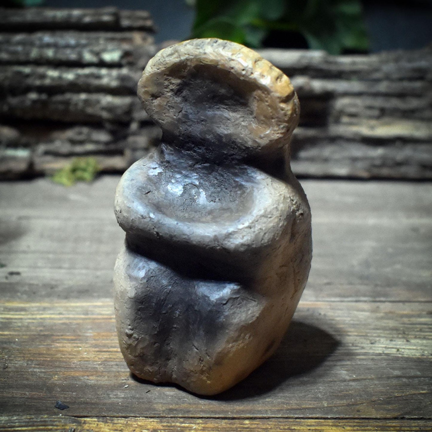 Seelen Idole – archaische Tonfiguren in 3 Größen (S–M–L) – Schutz • Trost • Vertrauen • Stärke – spirituelle Skulpturen SIS001