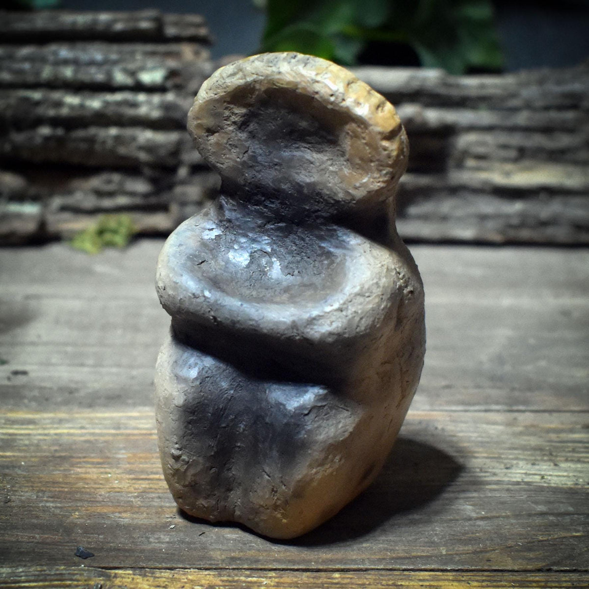 Seelen Idole – archaische Tonfiguren in 3 Größen (S–M–L) – Schutz • Trost • Vertrauen • Stärke – spirituelle Skulpturen SIS001