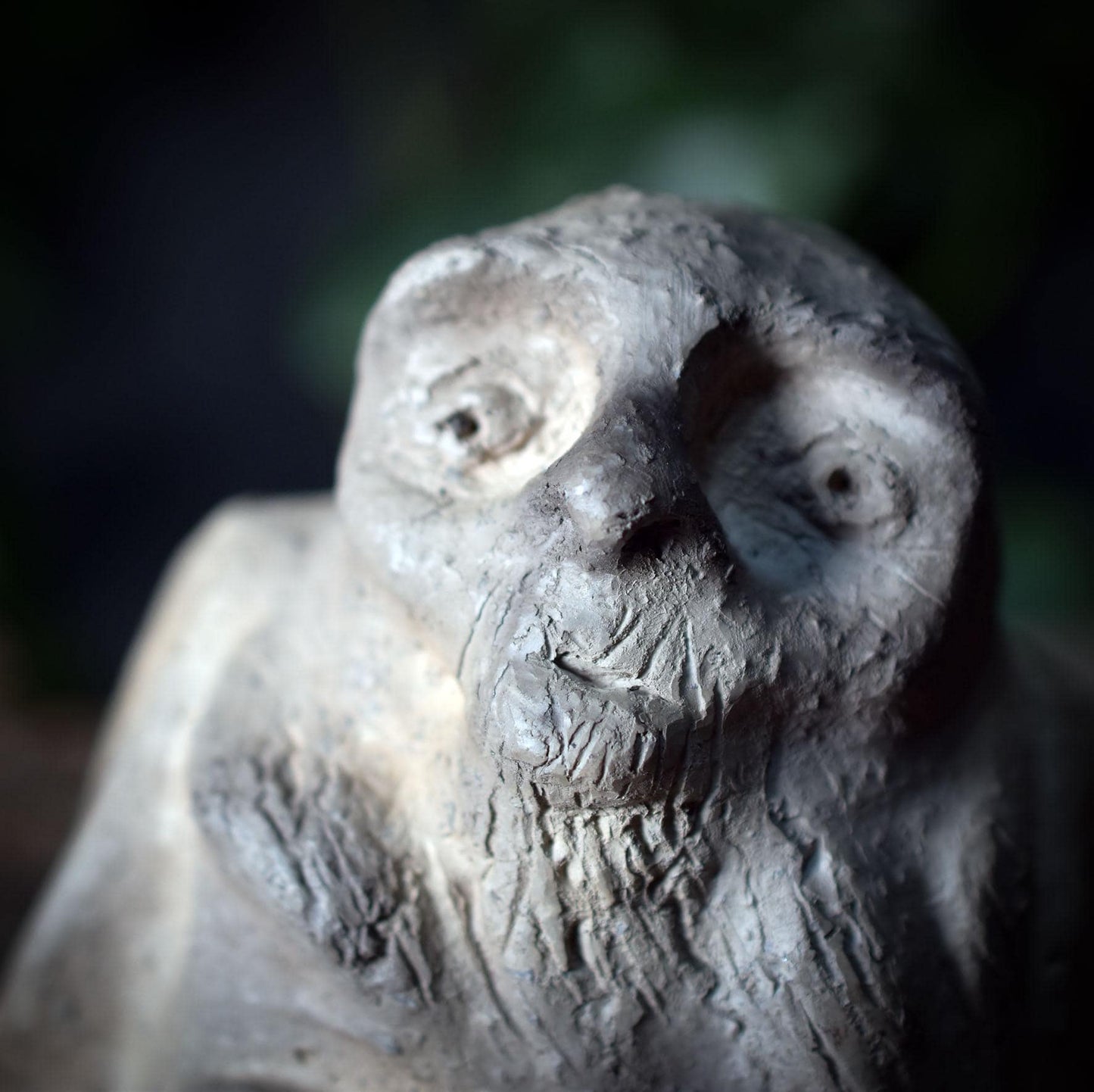 Wächter des Meeres Skulptur – Spirituelle Meeresgottheit – Handgefertigte Ozean-Figur für Altar & Kraftort – Maritimes Unikat SKU242