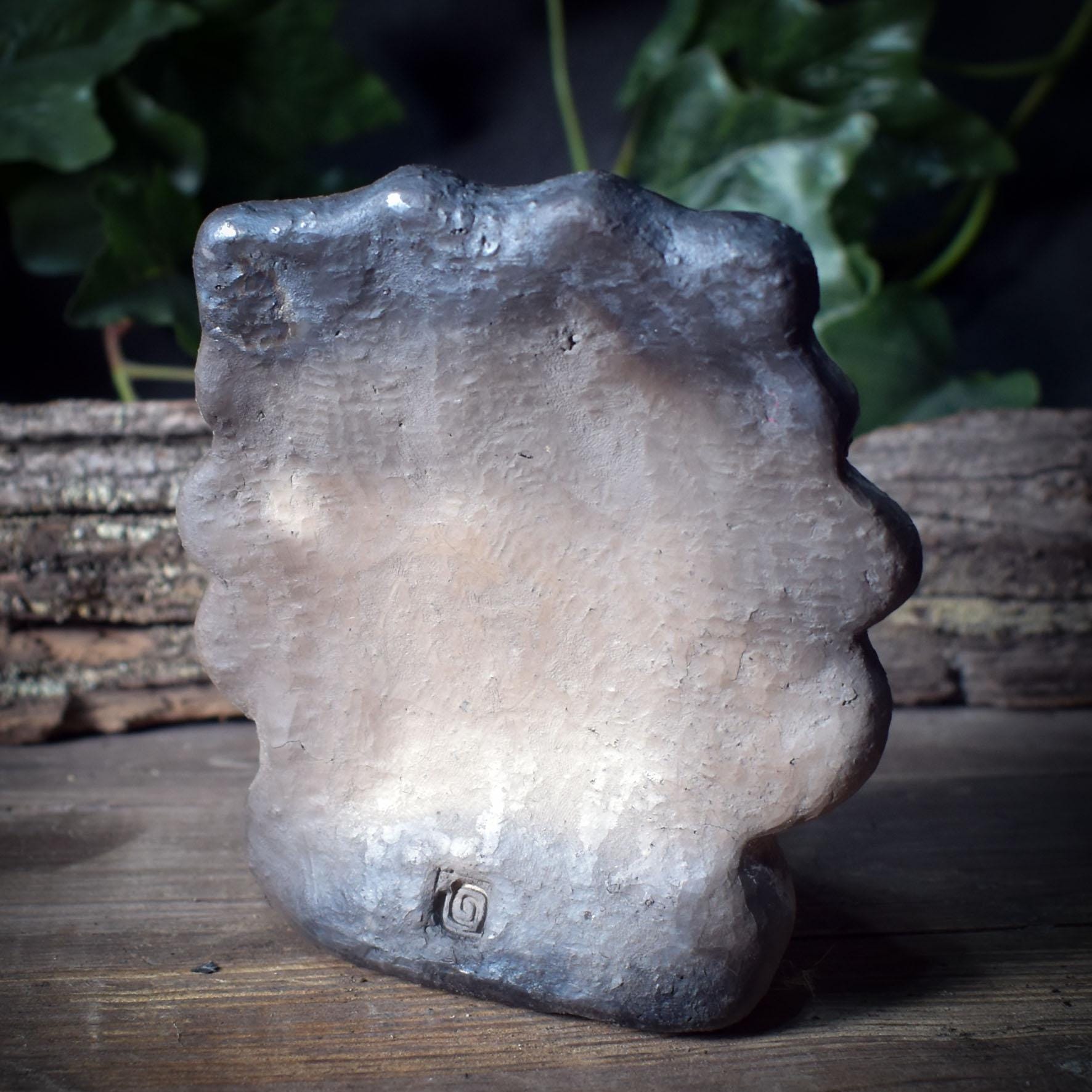 Yoni Skulptur in Muschelform – Weibliche Urkraft Kunstobjekt – Handgefertigte Göttinnen-Statue zur Heilung & Selbstliebe SKU241