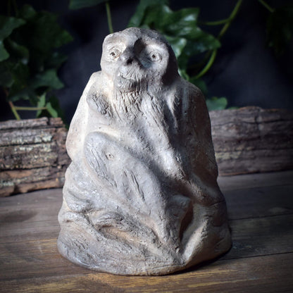 Wächter des Meeres Skulptur – Spirituelle Meeresgottheit – Handgefertigte Ozean-Figur für Altar & Kraftort – Maritimes Unikat