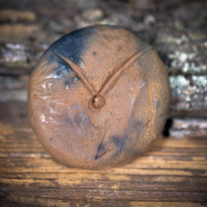 Zeichen der Spur – Archaisches Symbolset aus Rauchbrandton | Krafttier Essenzen | Handgefertigte Ritualsteine ZDS001