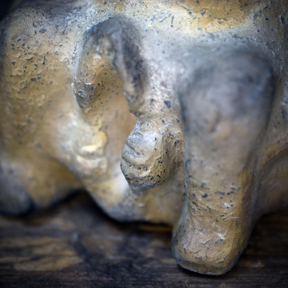 Sheela na Gig Skulptur Ton, keltische Urgöttin Figur handgemacht, archaische Fruchtbarkeitsgöttin, spirituelle Altar Deko