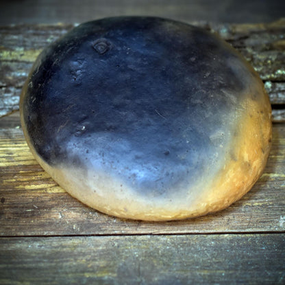 Räucherschale Ton, archaisches Erdsymbol Räuchergefäß, schamanische Schale Rauchbrand, Wicca Altar Deko, handgemachtes Unikat RÄG077