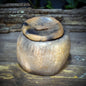 Rauhnächte Wunschgefäß Ton, Schwellenhüter Ritual Bedarf, Traum Urne handgemacht, spirituelle Keramik Box, Wunschglas Alternative SHR001