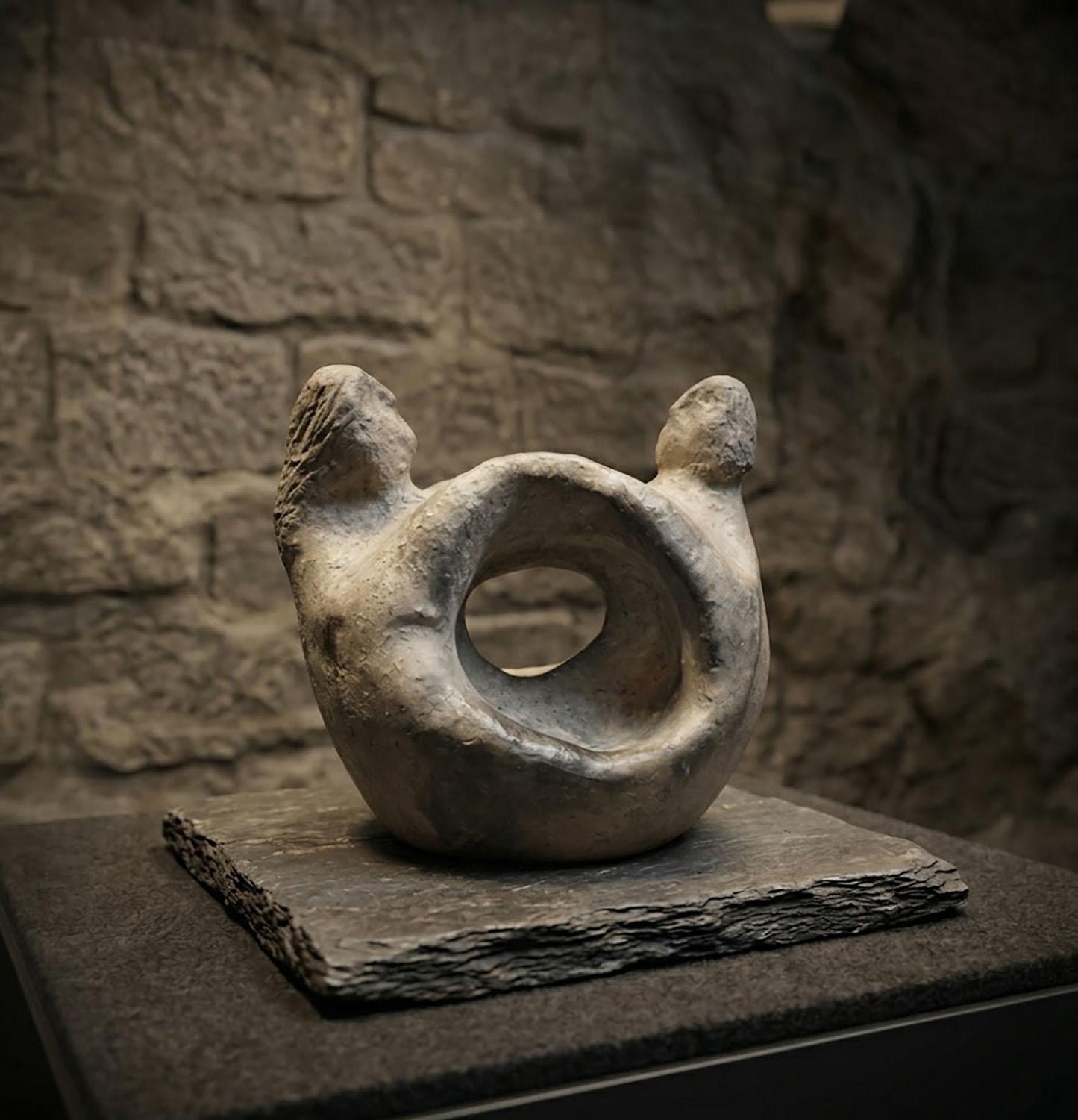 Silberschnur – Eine Skulptur, die Körper und Seele verbindet - Verkörperung von Leben & Tod - Art.Nr.: SKU033