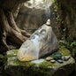 Taino Backflow Räuchergefäß Ton, Archaische Skulptur Wasserfall Räucherkegel, Schamanische Altar Deko, Indigene Kunst Keramik RÄH069