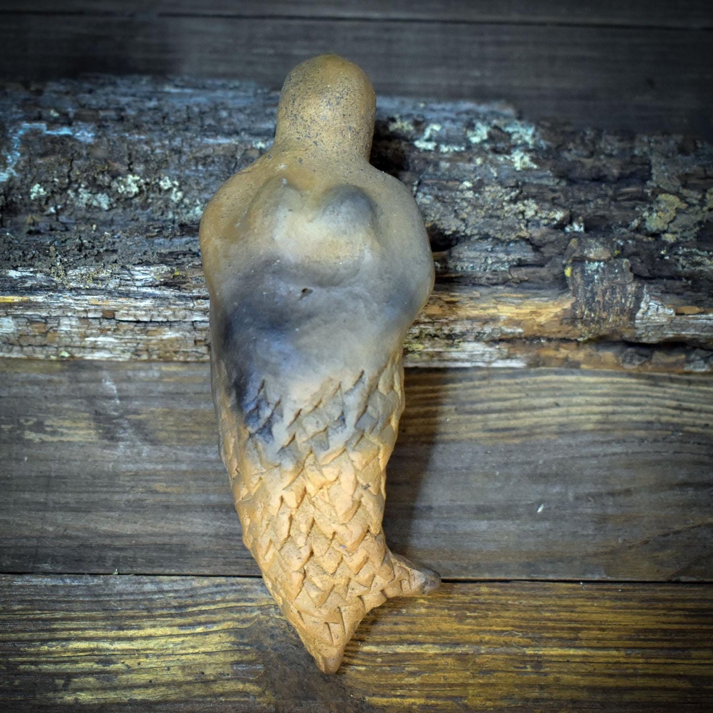 Taschengöttinnen aus Rauchbrandton – archaische Begleiterinnen für Schutz & innere Verbindung - TGS001