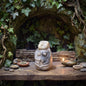 Sheela na Gig Skulptur Ton, keltische Fruchtbarkeitsgöttin, handgemachte archaische Göttin Figur, spirituelle Altar Deko