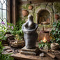 Aus Ton erstellte Venus Figurine im Rauchbrand veredelt – Symbol der Fruchtbarkeit, spirituelles Geschenk Matriarchale Kunst