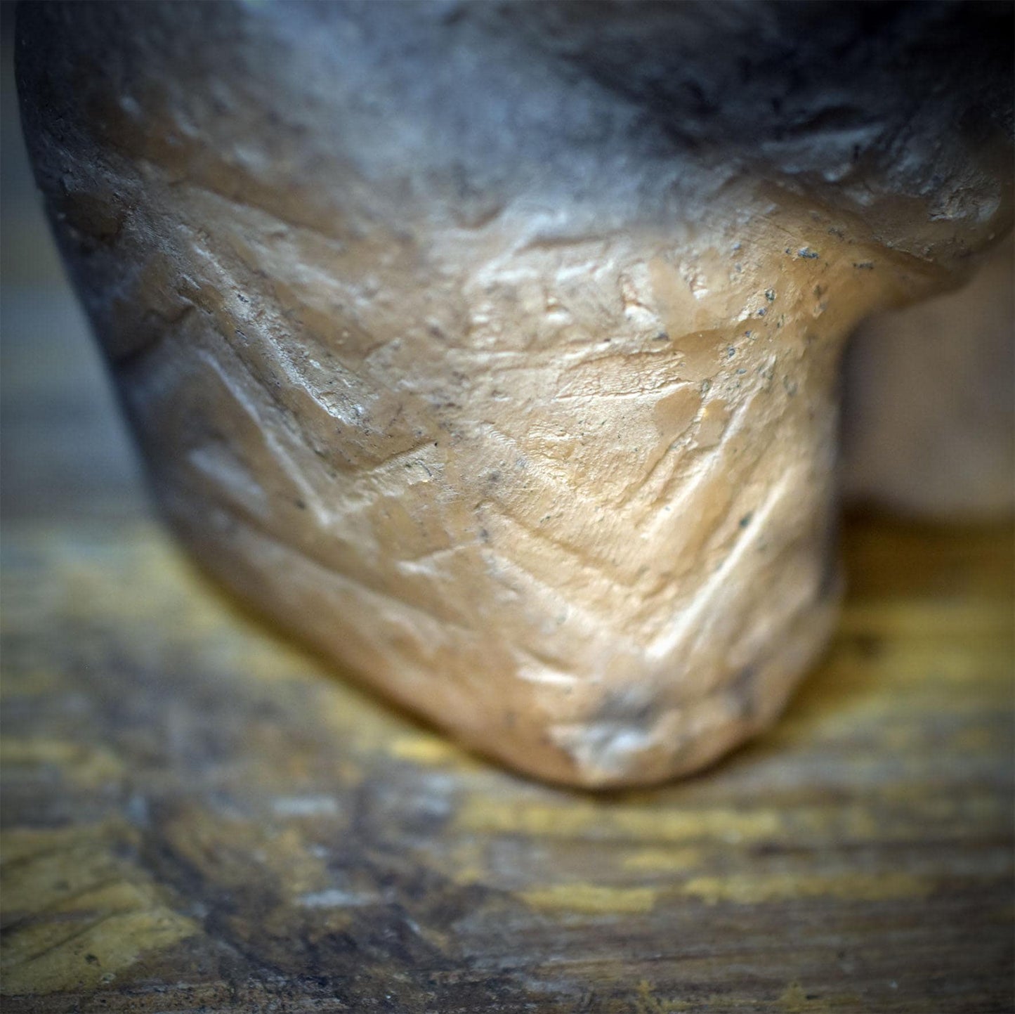Taíno Skulptur aus Ton – Spirituelle Altarfigur & Schamanisches Kraftobjekt, Taíno Kultur Inspiration, 920g SKU308