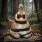 Lady of Avalon Ton-Skulptur - König Artus Sage, Glastonbury Tor, England - Rauchbrand-Kunstwerk - spirituelle Reise, mystisches Ambiente