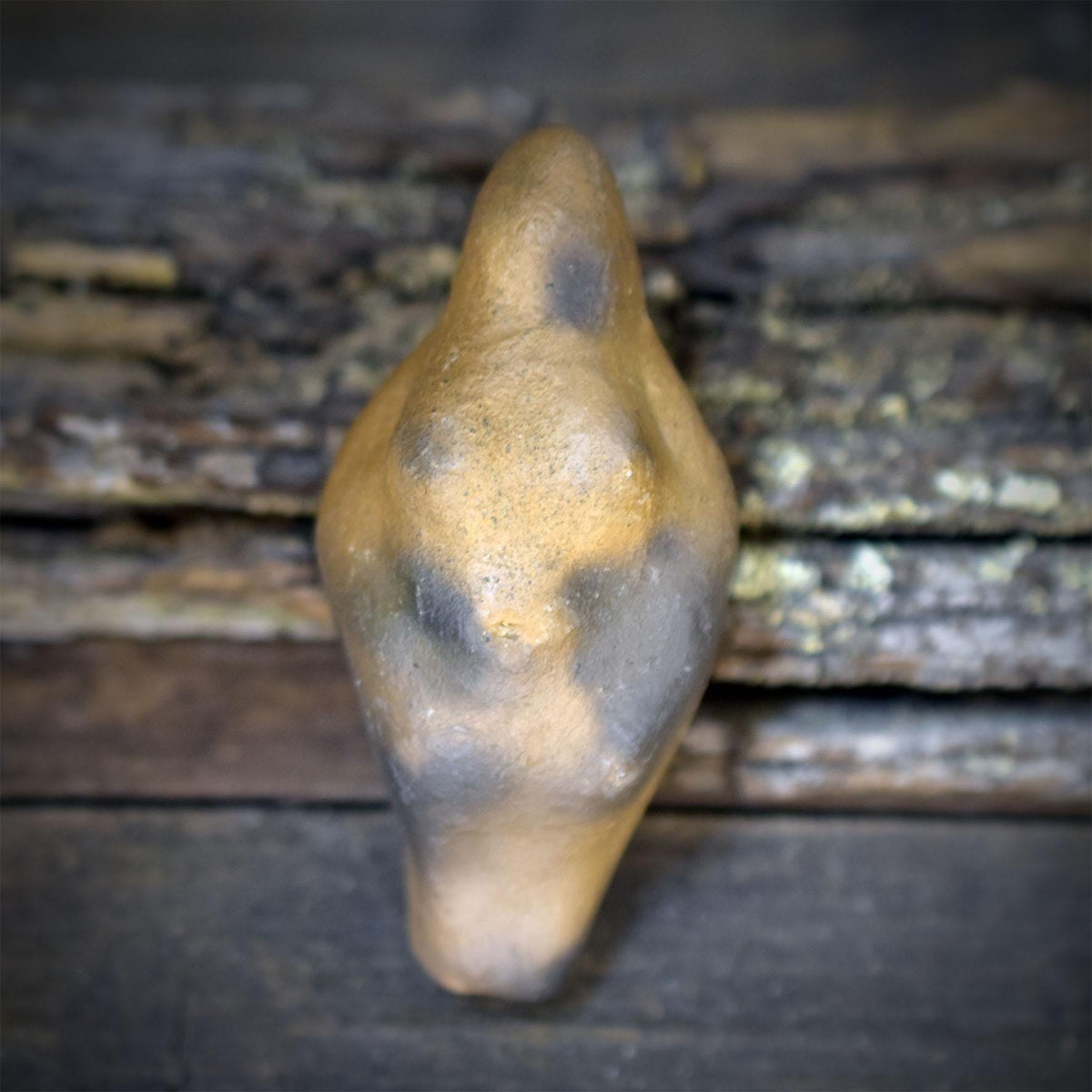 Taschengöttinnen aus Rauchbrandton – archaische Begleiterinnen für Schutz & innere Verbindung - TGS001