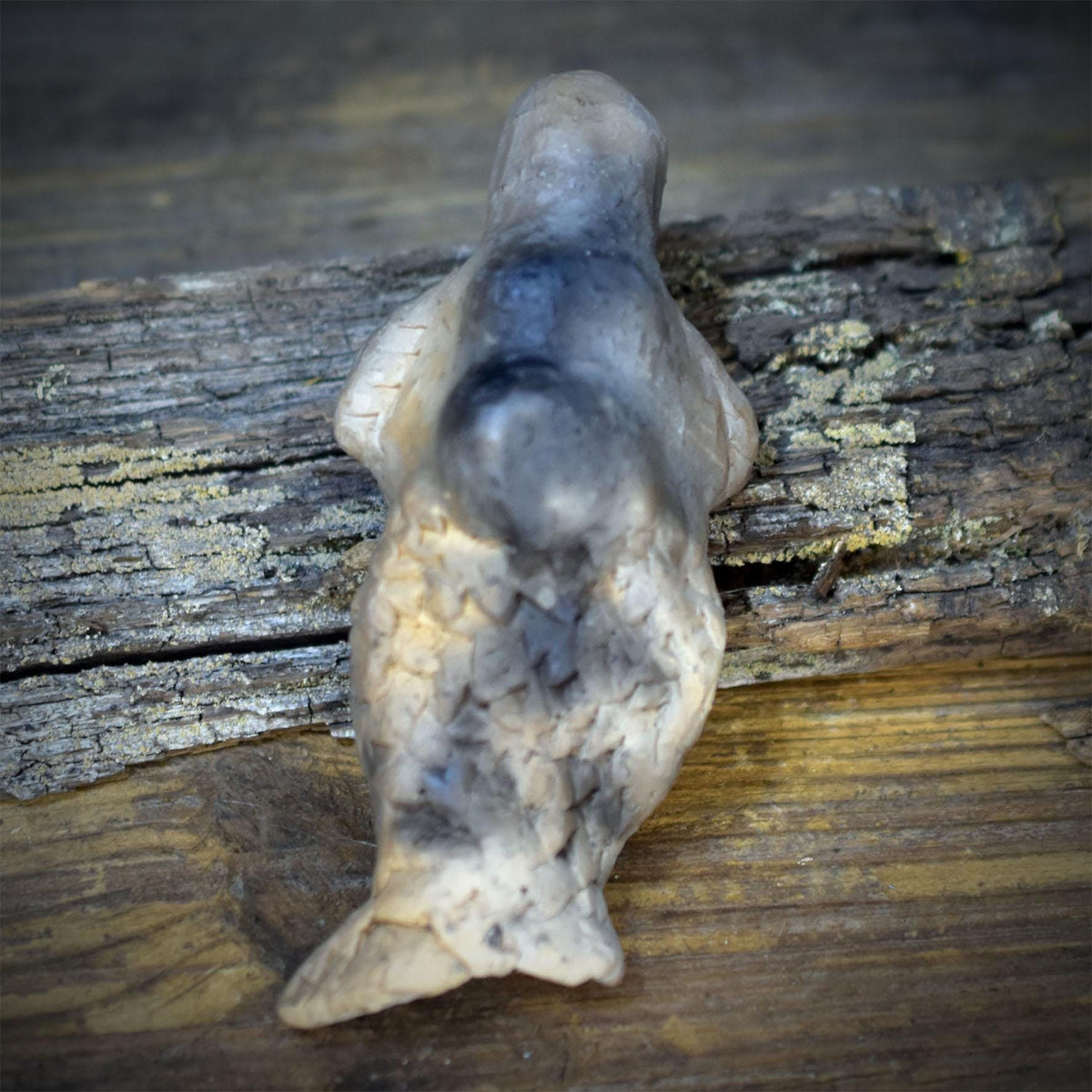 Taschengöttinnen aus Rauchbrandton – archaische Begleiterinnen für Schutz & innere Verbindung - TGS001