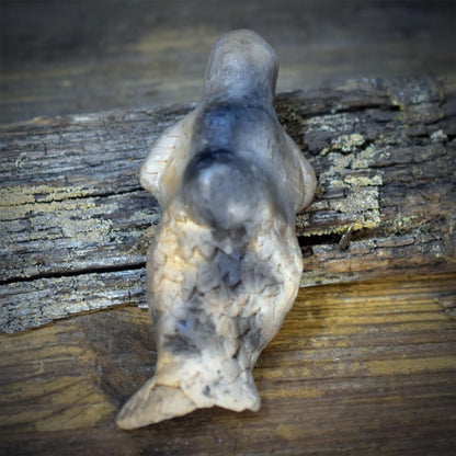 Taschengöttinnen aus Rauchbrandton – archaische Begleiterinnen für Schutz & innere Verbindung - TGS001