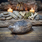 verschiedene Krafttier Handrasseln Keramik Schamanische Ritualrassel Tiergeist Altar Meditation Klangobjekt KRA001