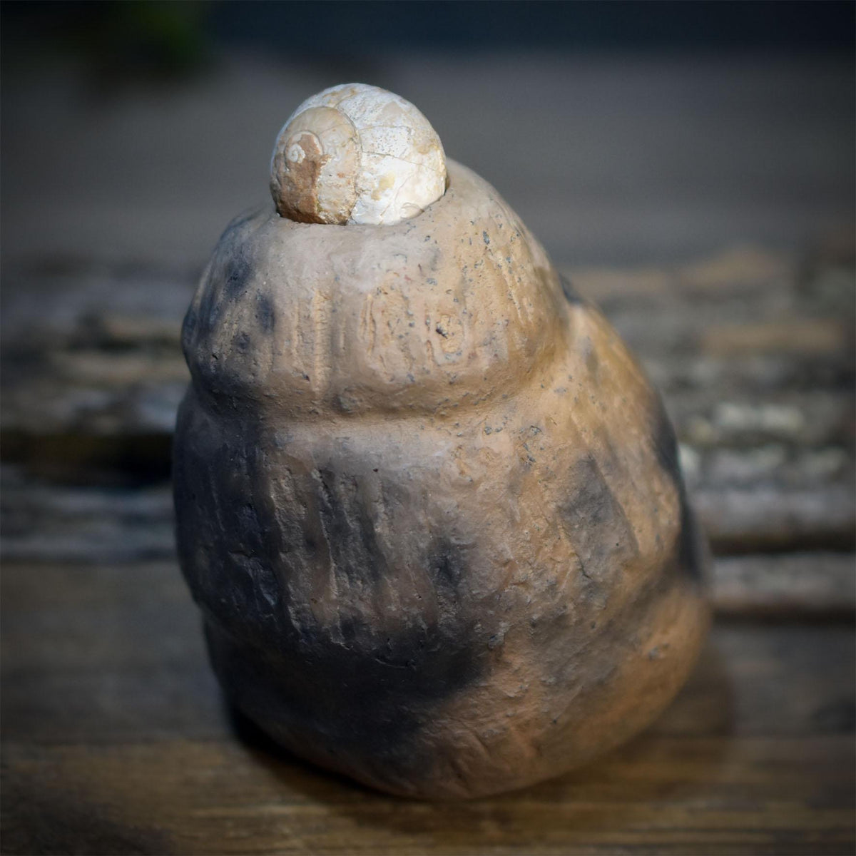 Archaische Handrasseln aus Ton – Wähle deine persönliche Ritualrassel - SRA083