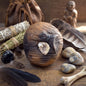 verschiedene Krafttier Handrasseln Keramik Schamanische Ritualrassel Tiergeist Altar Meditation Klangobjekt KRA001