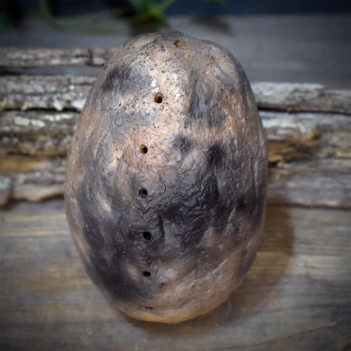 Archaische Handrasseln aus Ton – Wähle deine persönliche Ritualrassel - SRA083